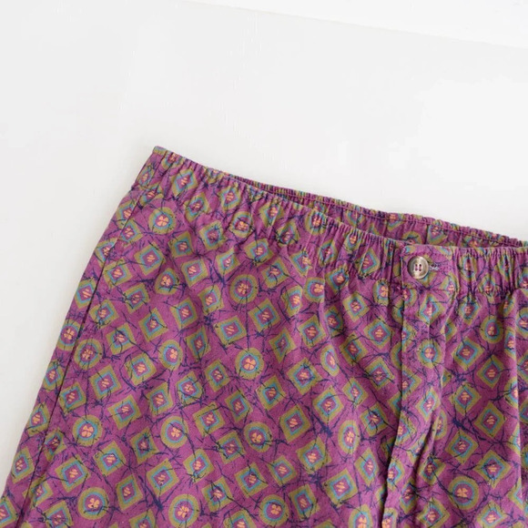 Vintage L.L. Bean Purple  with Shape Design Pants Med - Picture 13 of 14